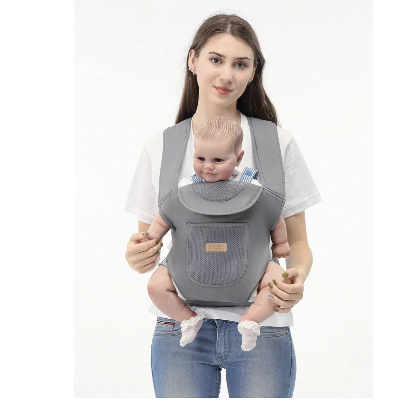 Kidly Kind™ Adjustable Baby Carrier Wrap for 7–30lbs