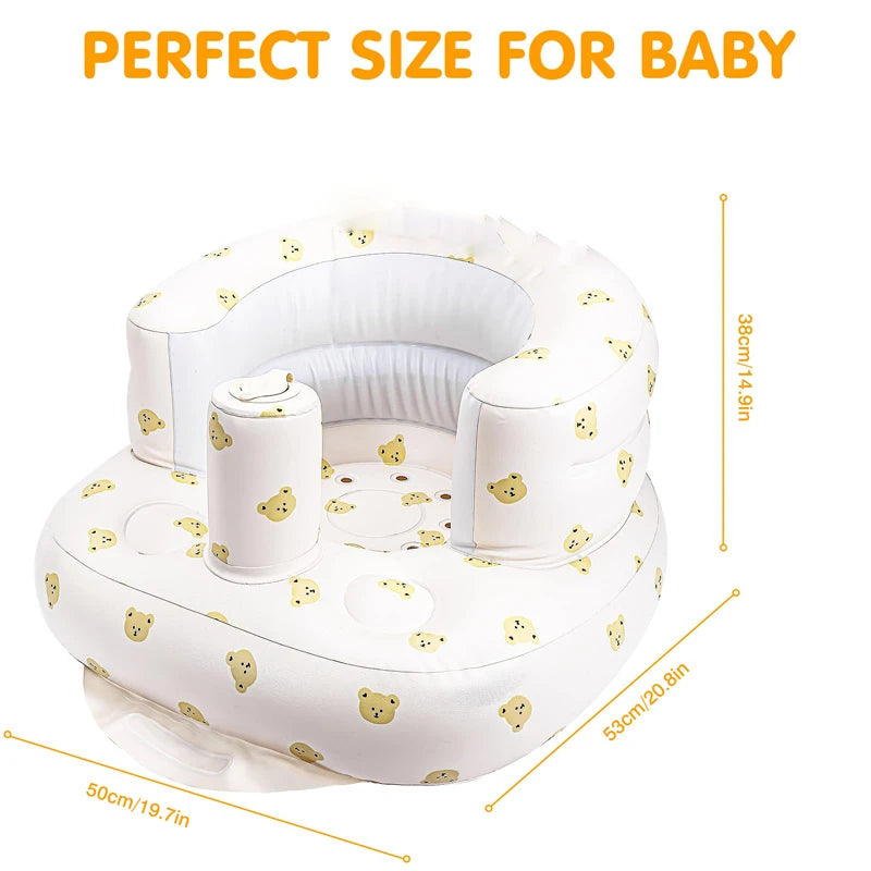 Kidly Kind™ Inflatable Baby Seat with Air Pump
