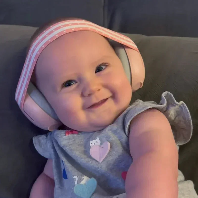 Kidly Kind™ Baby Noise-Canceling Earmuffs for Sleep & Safety